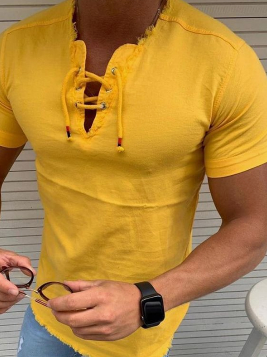 Summer new cotton and linen short sleeves HF2016-03-03