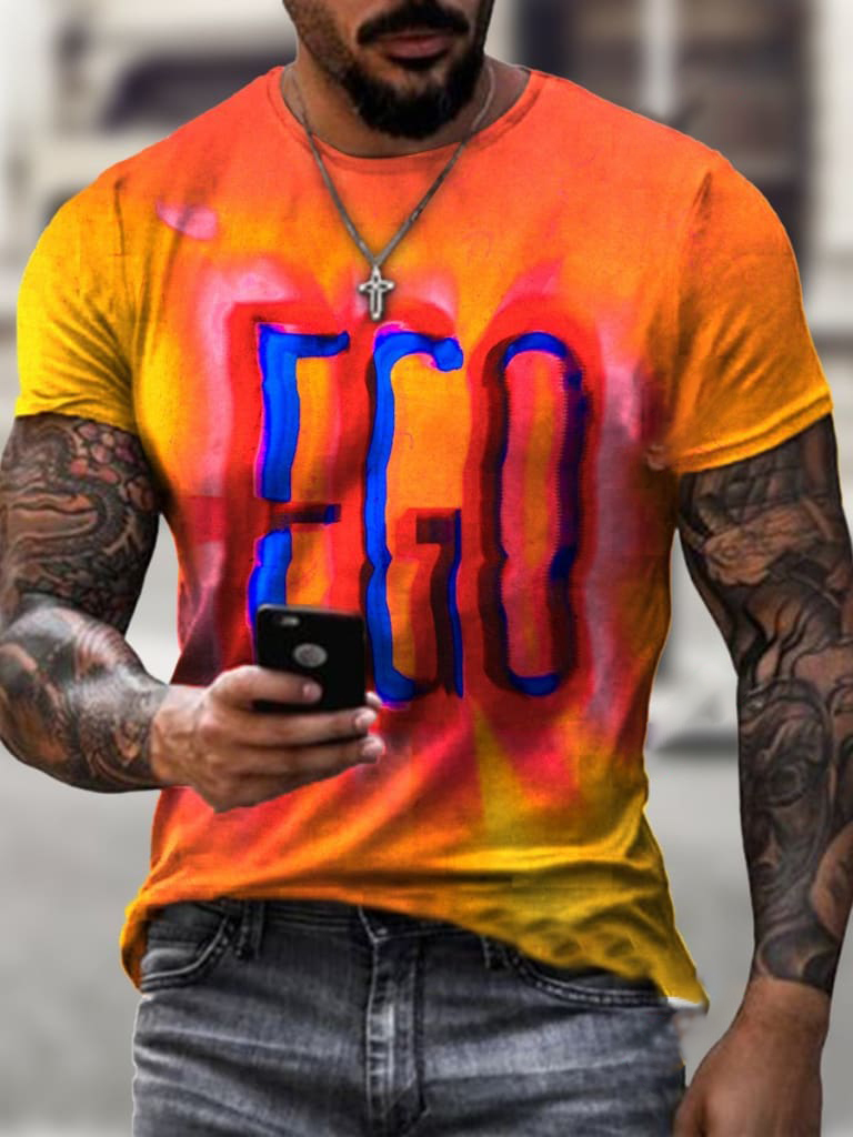 Colorful strange feeling - unique T-shirt HF2202-03-01