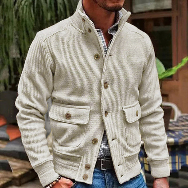 Evan Stand Collar Jacket
