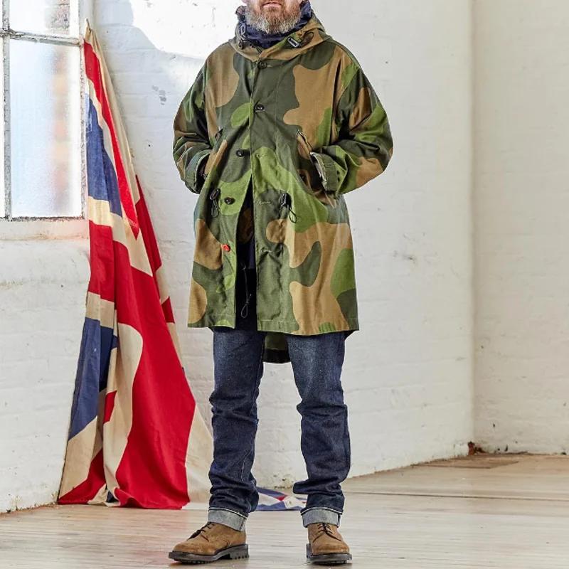 Hunter Hooded Trench Coat