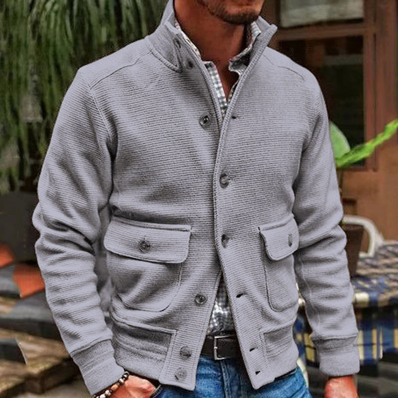 Evan Stand Collar Jacket