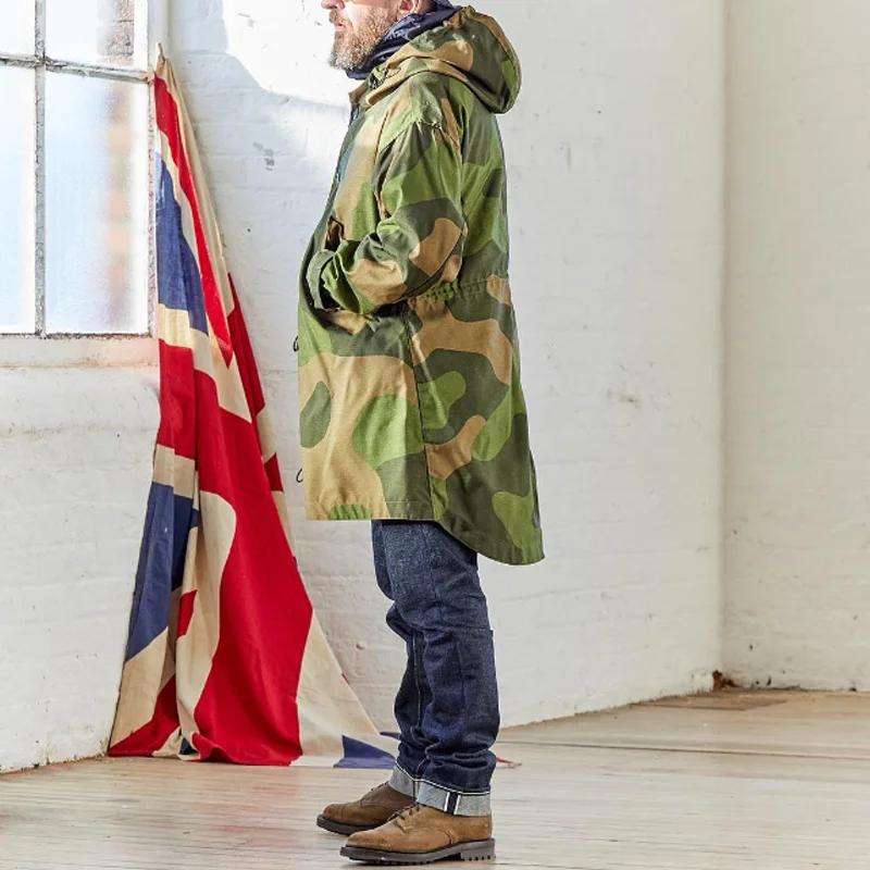 Hunter Hooded Trench Coat