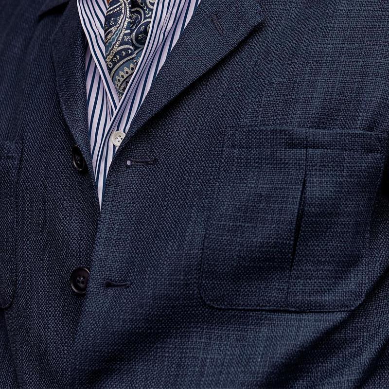 Leo Linen Utility Blazer