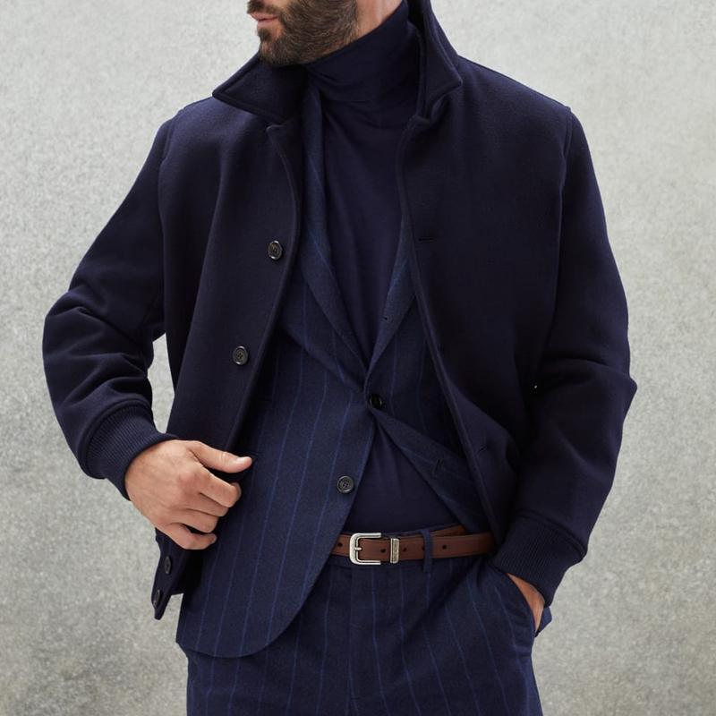 Nolan Wool Bomber Jacket