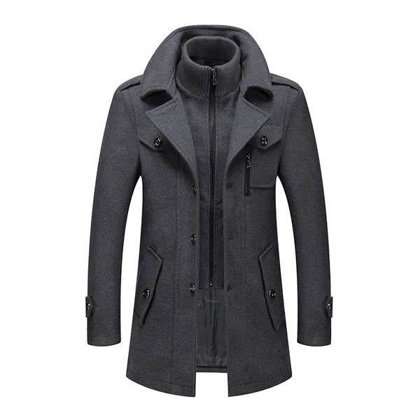 Roman Double Collar Coat