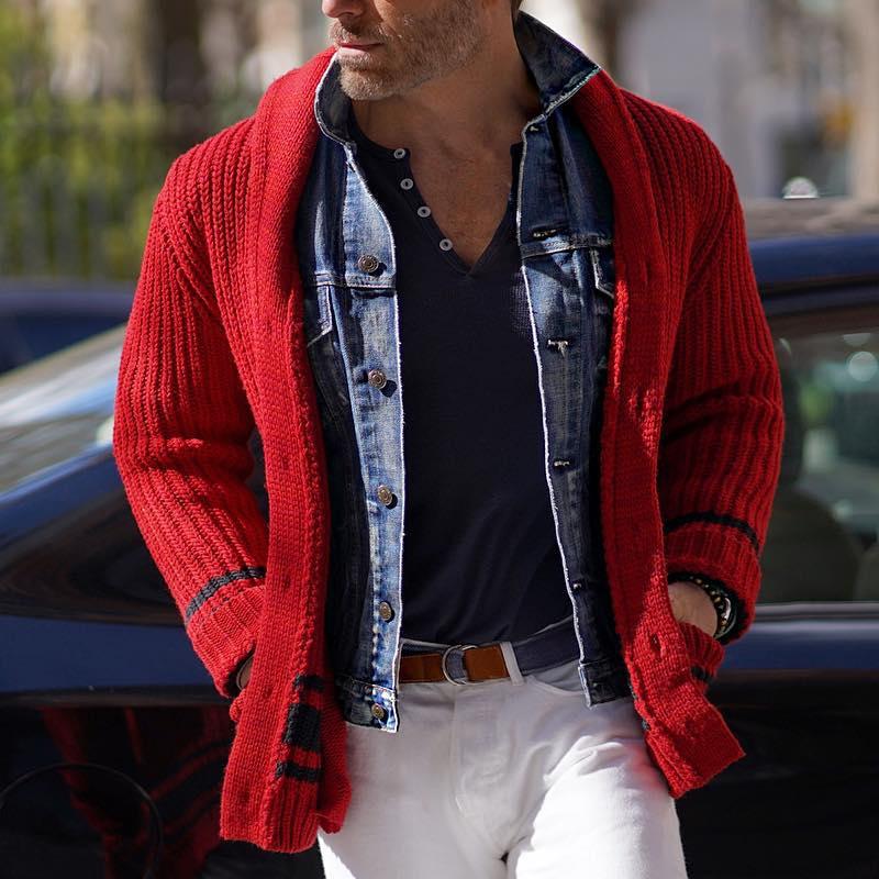 Felix Striped Cardigan