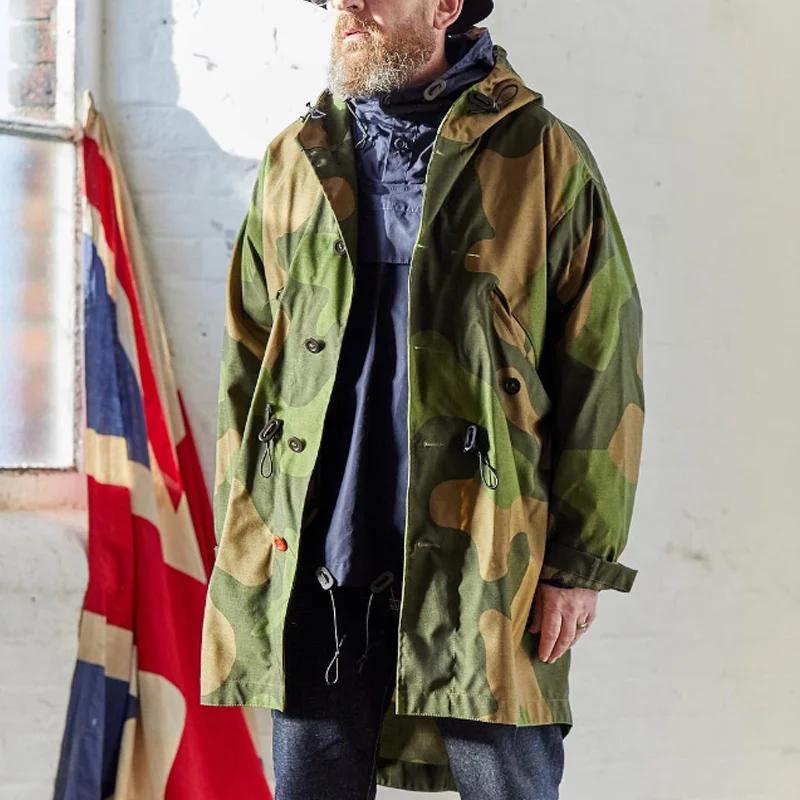 Hunter Hooded Trench Coat