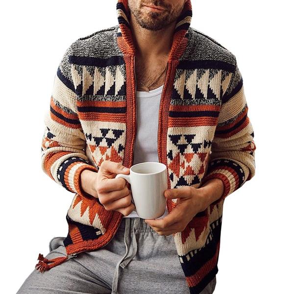 Nico Geo Zip Cardigan