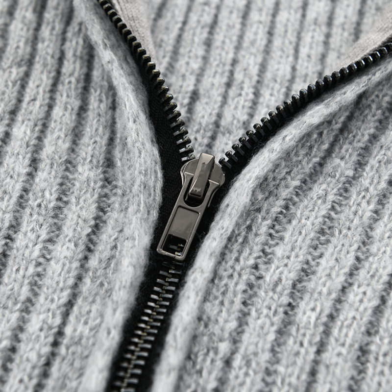 Luca Striped Knit Cardigan