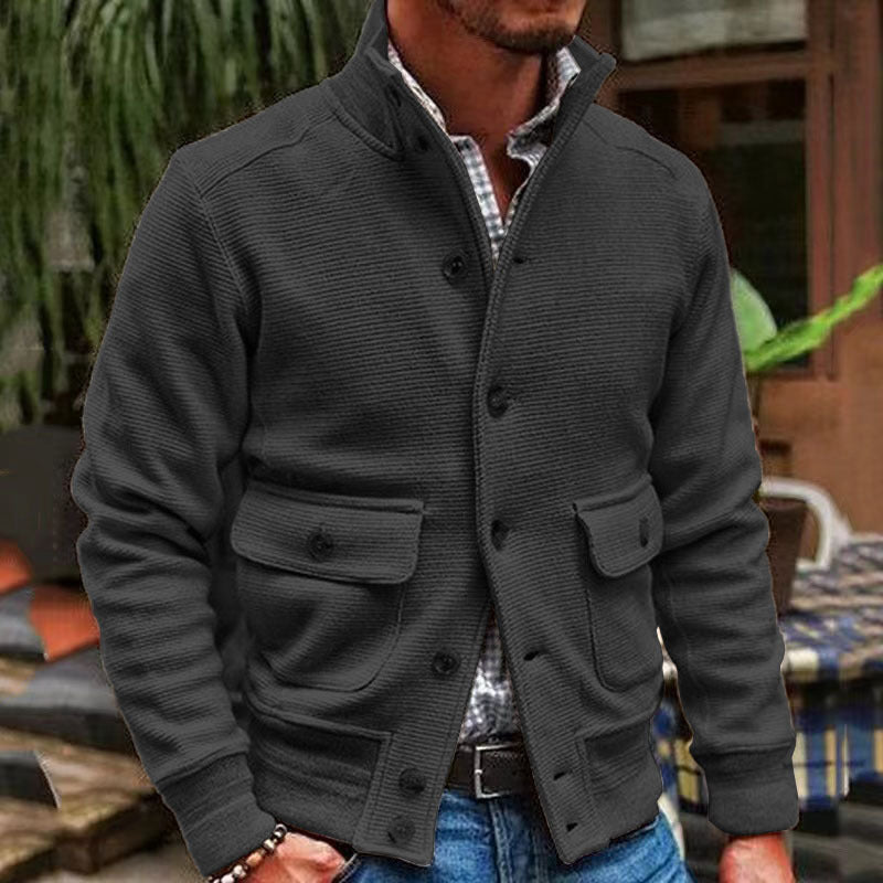 Evan Stand Collar Jacket